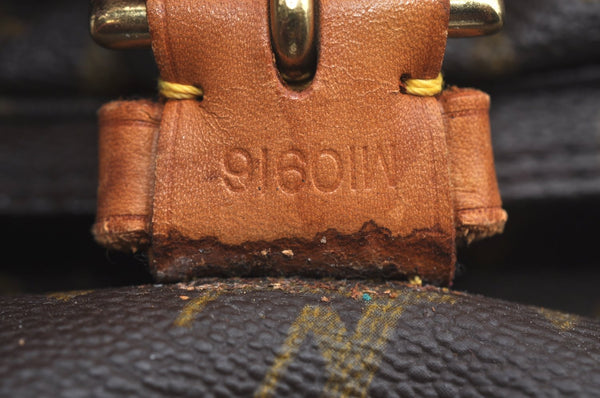 Authentic Louis Vuitton Monogram Montsouris GM Backpack M51135 LV L0159