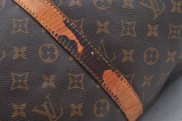 Authentic Louis Vuitton Monogram Keepall Bandouliere 55 M41414 Boston Bag L0161