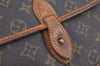 Authentic Louis Vuitton Monogram Gibeciere PM Shoulder Cross Bag M42248 LV L0165