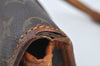 Authentic Louis Vuitton Monogram Gibeciere PM Shoulder Cross Bag M42248 LV L0165