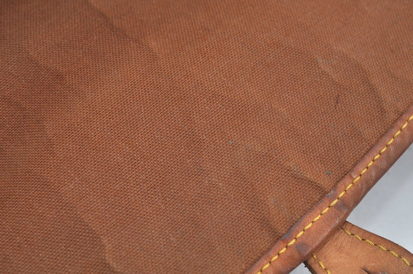 Authentic Louis Vuitton Monogram Gibeciere PM Shoulder Cross Bag M42248 LV L0165