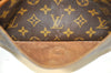 Authentic Louis Vuitton Monogram Gibeciere PM Shoulder Cross Bag M42248 LV L0165