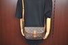 Authentic Louis Vuitton Monogram Gibeciere PM Shoulder Cross Bag M42248 LV L0165