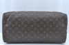 Authentic Louis Vuitton Monogram Speedy 40 Hand Boston Bag M41522 LV L0166