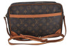 Authentic Louis Vuitton Monogram Trocadero 30 Shoulder Cross Bag M51272 LV L0167