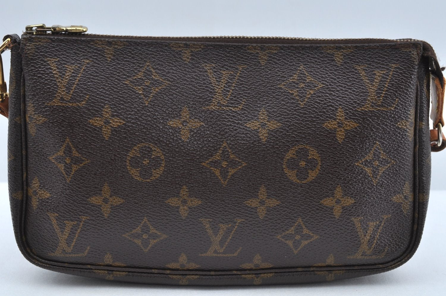 Authentic Louis Vuitton Monogram Pochette Accessoires Pouch M51980 LV L0170