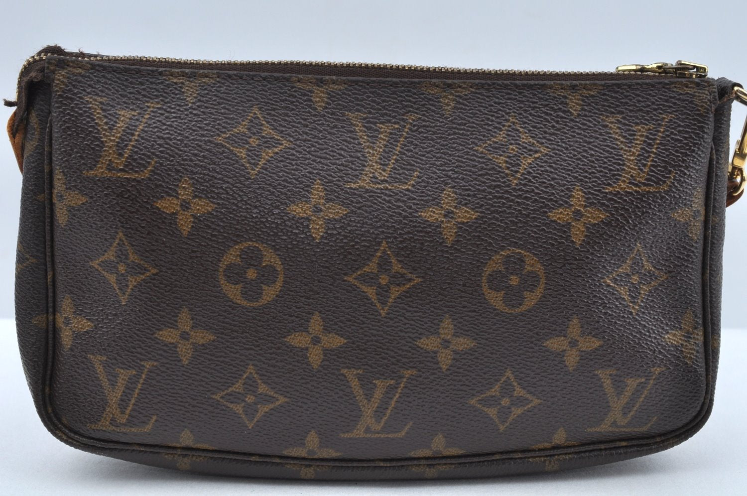Authentic Louis Vuitton Monogram Pochette Accessoires Pouch M51980 LV L0170
