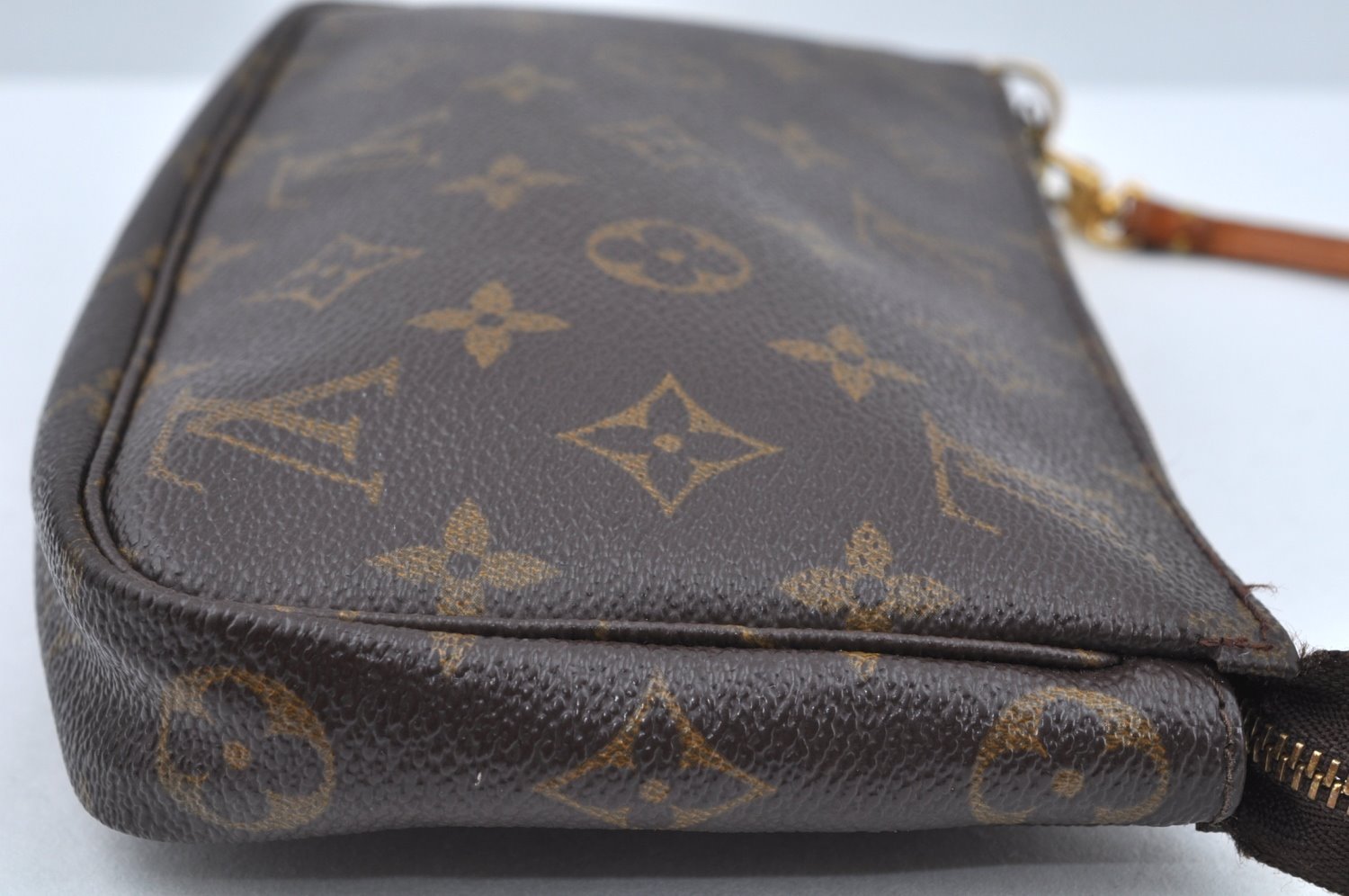 Authentic Louis Vuitton Monogram Pochette Accessoires Pouch M51980 LV L0170