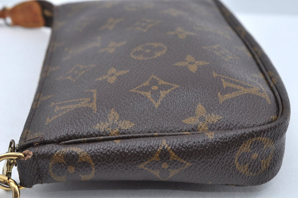Authentic Louis Vuitton Monogram Pochette Accessoires Pouch M51980 LV L0170