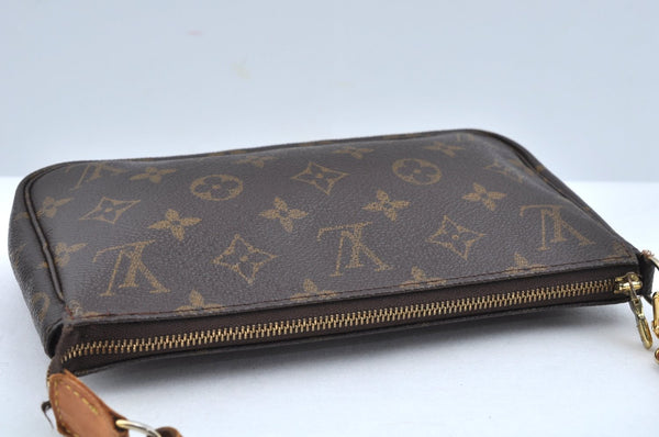 Authentic Louis Vuitton Monogram Pochette Accessoires Pouch M51980 LV L0170