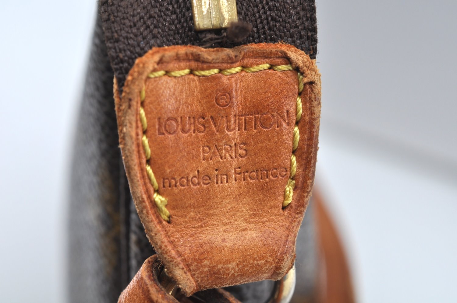 Authentic Louis Vuitton Monogram Pochette Accessoires Pouch M51980 LV L0170