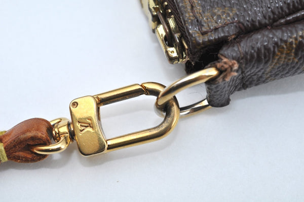 Authentic Louis Vuitton Monogram Pochette Accessoires Pouch M51980 LV L0170