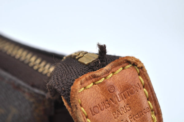 Authentic Louis Vuitton Monogram Pochette Accessoires Pouch M51980 LV L0170