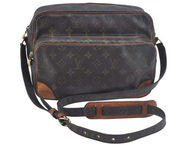 Authentic Louis Vuitton Monogram Nile Shoulder Cross Body Bag M45244 LV L0172