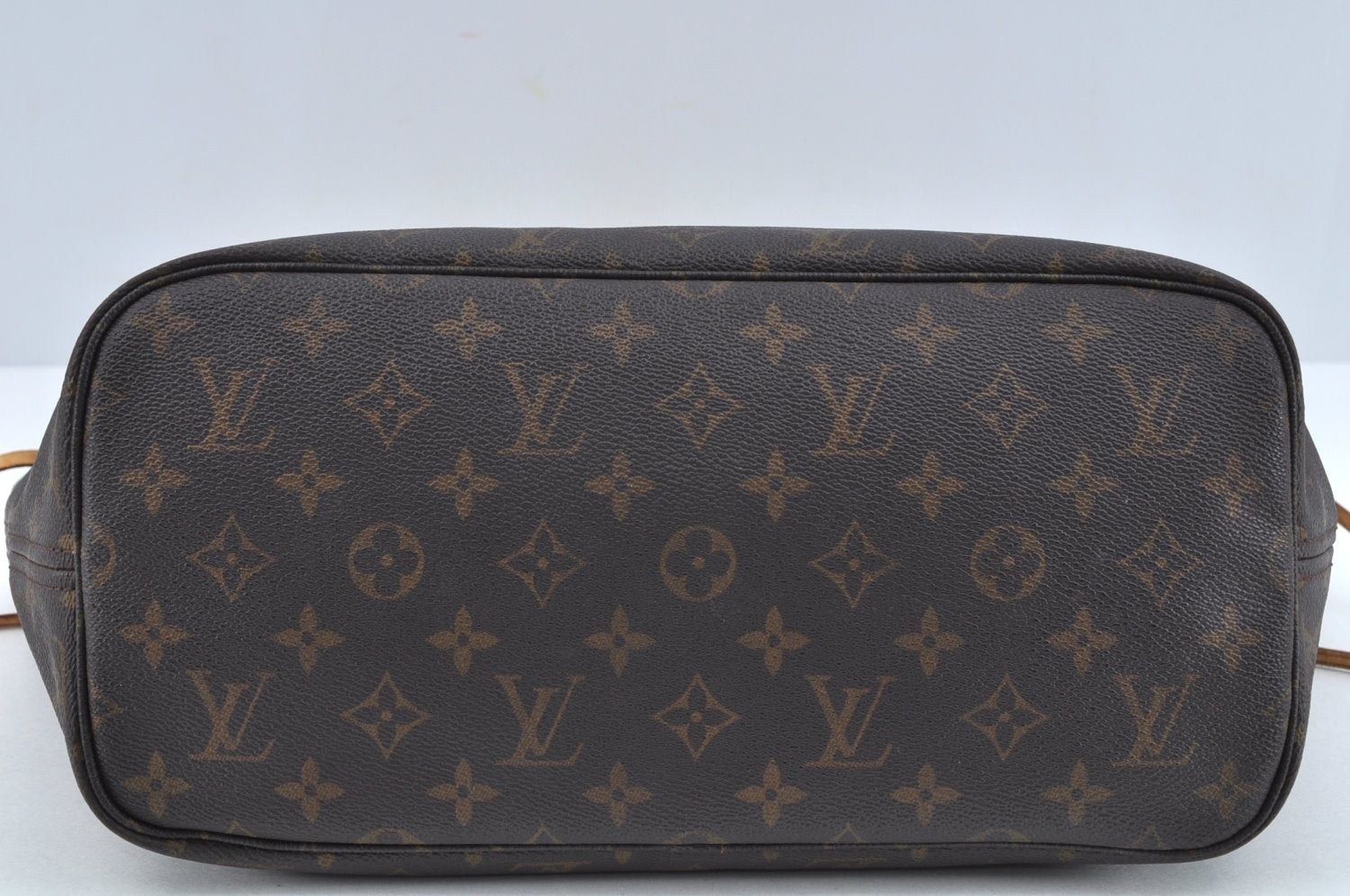 Authentic Louis Vuitton Monogram Neverfull MM Shoulder Tote Bag M40156 LV L0173