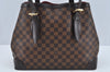 Authentic Louis Vuitton Damier Hampstead MM Shoulder Tote Bag N51204 LV L0174