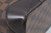 Authentic Louis Vuitton Damier Hampstead MM Shoulder Tote Bag N51204 LV L0174