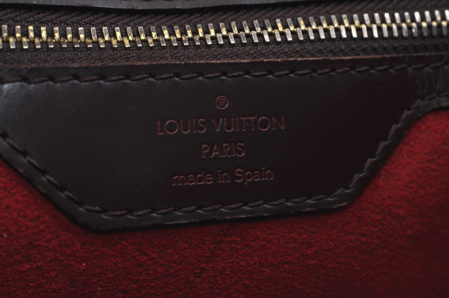 Authentic Louis Vuitton Damier Hampstead MM Shoulder Tote Bag N51204 LV L0174