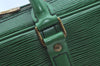 Authentic Louis Vuitton Epi Porte Documents Voyage Briefcase M54474 Green  L0180
