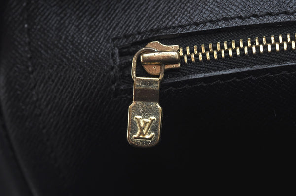 Authentic Louis Vuitton Epi Porte Documents Voyage Briefcase M54474 Green  L0180