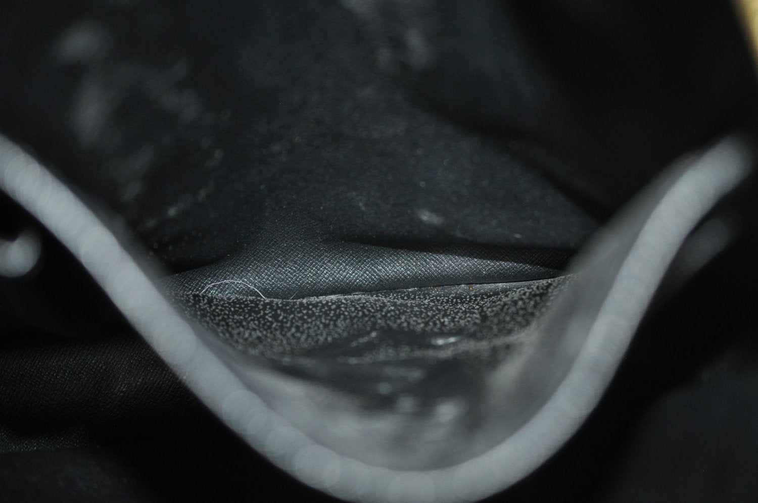 Authentic Louis Vuitton Epi Porte Documents Voyage Briefcase M54474 Green  L0180