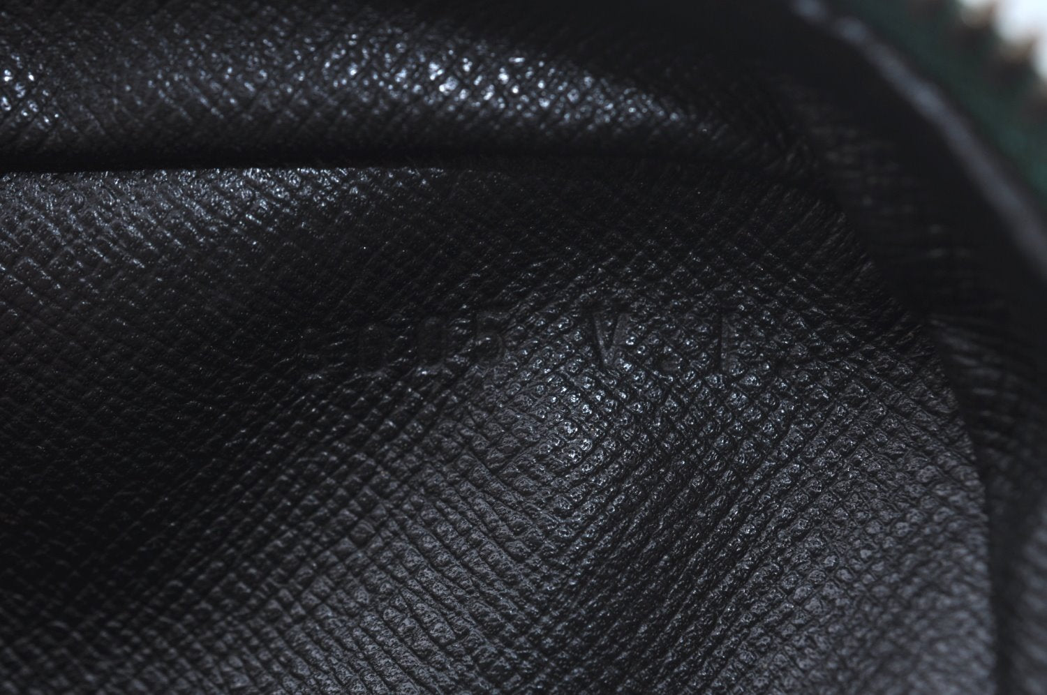 Authentic Louis Vuitton Epi Porte Documents Voyage Briefcase M54474 Green  L0180