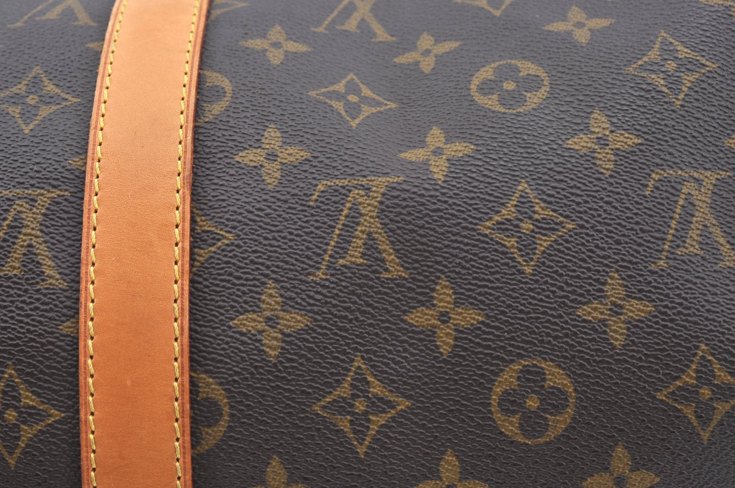 Authentic Louis Vuitton Monogram Keepall 50 Travel Boston Bag M41426 LV L0181