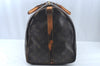 Authentic Louis Vuitton Monogram Keepall Bandouliere 55 M41414 Boston Bag L0182