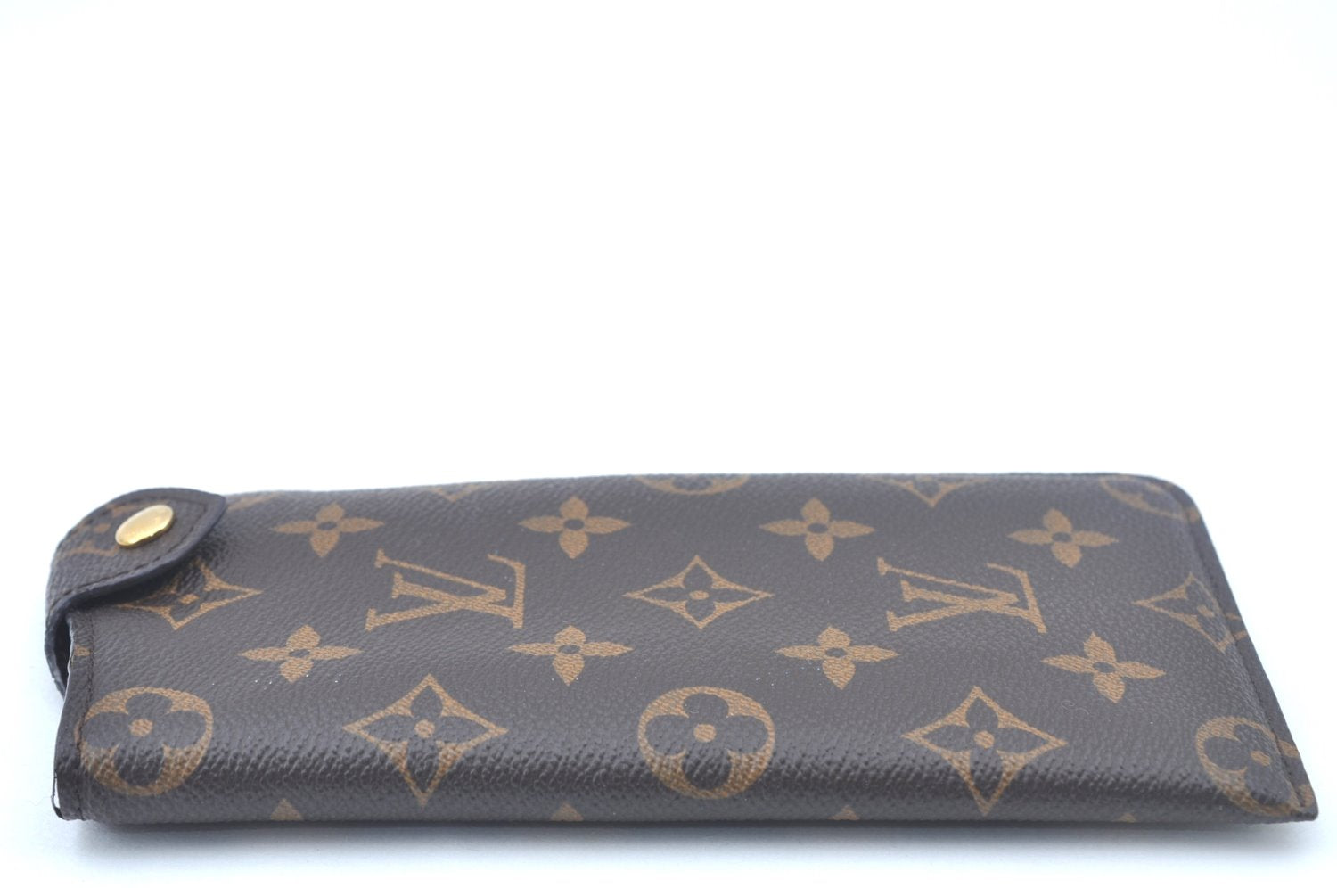 Authentic Louis Vuitton Monogram Etui Lunettes MM Glasses Case M66544 LV L0183