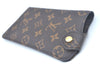 Authentic Louis Vuitton Monogram Etui Lunettes MM Glasses Case M66544 LV L0183