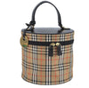 Authentic Burberrys Nova Check Shoulder Cross Body Bag Canvas Beige L0187