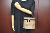 Authentic Burberrys Nova Check Shoulder Cross Body Bag Canvas Beige L0187
