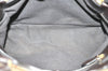 Authentic BURBERRY Vintage Nova Check PVC Leather Hand Bag Beige L0192