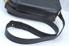 Authentic CELINE Shoulder Cross Body Bag Purse Leather Black L0197