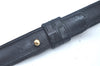 Authentic CELINE Shoulder Cross Body Bag Purse Leather Black L0197