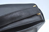 Authentic CELINE Shoulder Cross Body Bag Purse Leather Black L0197