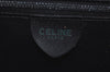 Authentic CELINE Shoulder Cross Body Bag Purse Leather Black L0197