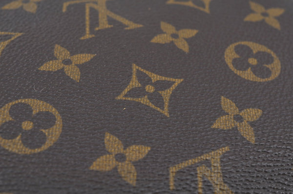 Authentic Louis Vuitton Monogram Compiegne 28 Clutch Hand Bag M51845 LV L0200