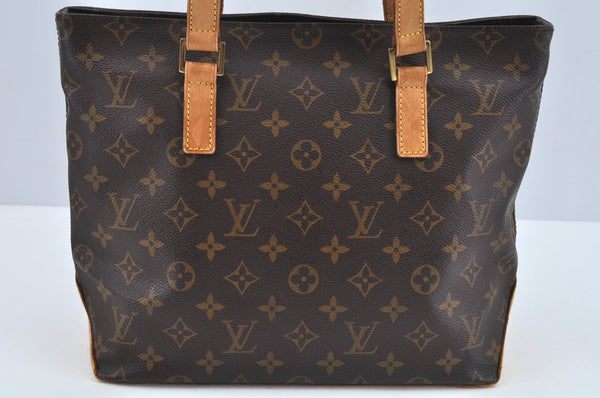 Authentic Louis Vuitton Monogram Cabas Piano Shoulder Tote Bag M51148 LV L0201
