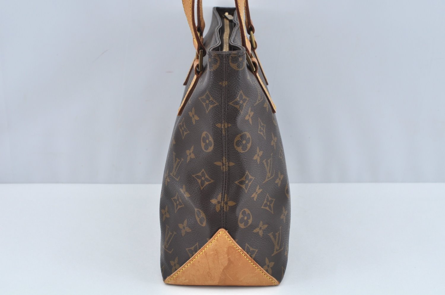 Authentic Louis Vuitton Monogram Cabas Piano Shoulder Tote Bag M51148 LV L0201