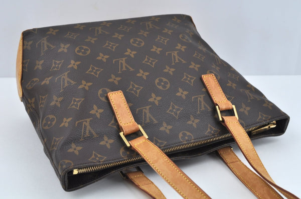 Authentic Louis Vuitton Monogram Cabas Piano Shoulder Tote Bag M51148 LV L0201