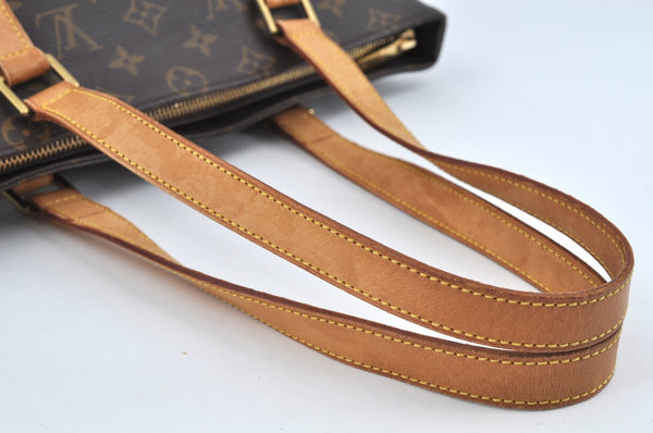 Authentic Louis Vuitton Monogram Cabas Piano Shoulder Tote Bag M51148 LV L0201