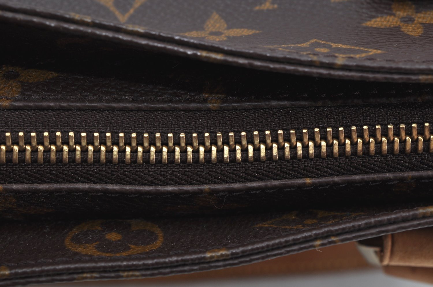 Authentic Louis Vuitton Monogram Cabas Piano Shoulder Tote Bag M51148 LV L0201