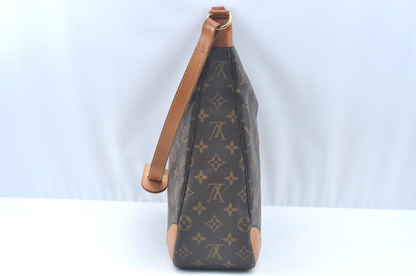 Authentic Louis Vuitton Monogram Boulogne 35 Shoulder Cross Bag M51260 LV L0202