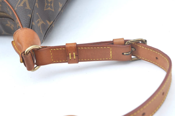 Authentic Louis Vuitton Monogram Boulogne 35 Shoulder Cross Bag M51260 LV L0202