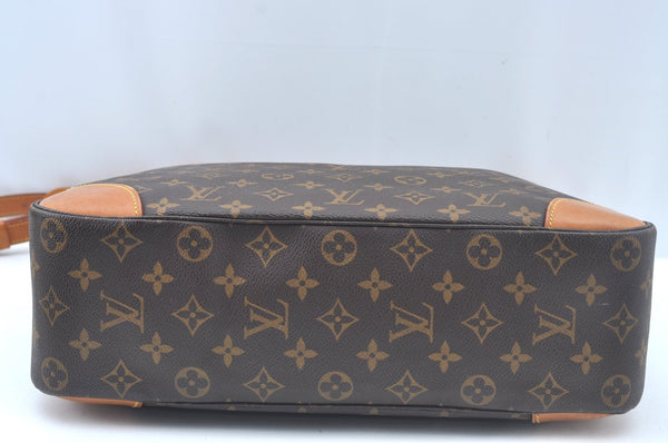 Authentic Louis Vuitton Monogram Boulogne 35 Shoulder Cross Bag M51260 LV L0202