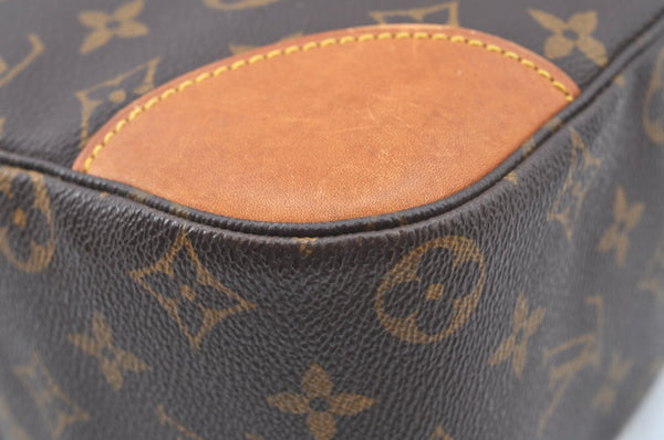 Authentic Louis Vuitton Monogram Boulogne 35 Shoulder Cross Bag M51260 LV L0202