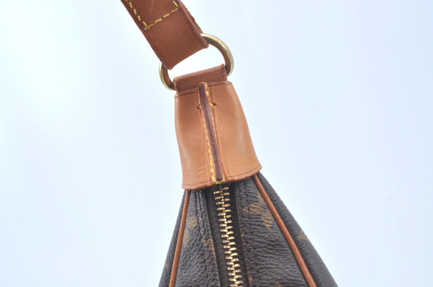 Authentic Louis Vuitton Monogram Boulogne 35 Shoulder Cross Bag M51260 LV L0202