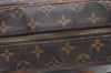 Authentic Louis Vuitton Monogram Boulogne 35 Shoulder Cross Bag M51260 LV L0202