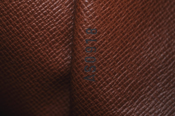 Authentic Louis Vuitton Monogram Boulogne 35 Shoulder Cross Bag M51260 LV L0202